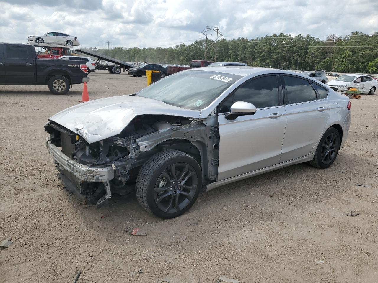 2018 Ford Fusion Se vin: 3FA6P0HD0JR217424