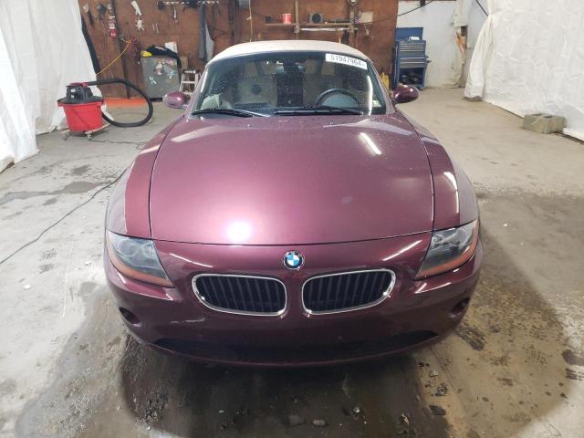 2004 BMW Z4 2.5 VIN: 4USBT33564LS49832 Lot: 51947964
