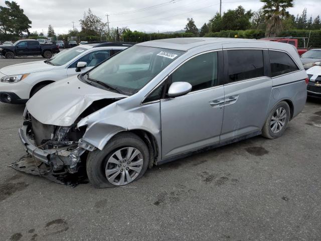 2015 Honda Odyssey Exl VIN: 5FNRL5H66FB092391 Lot: 50636324