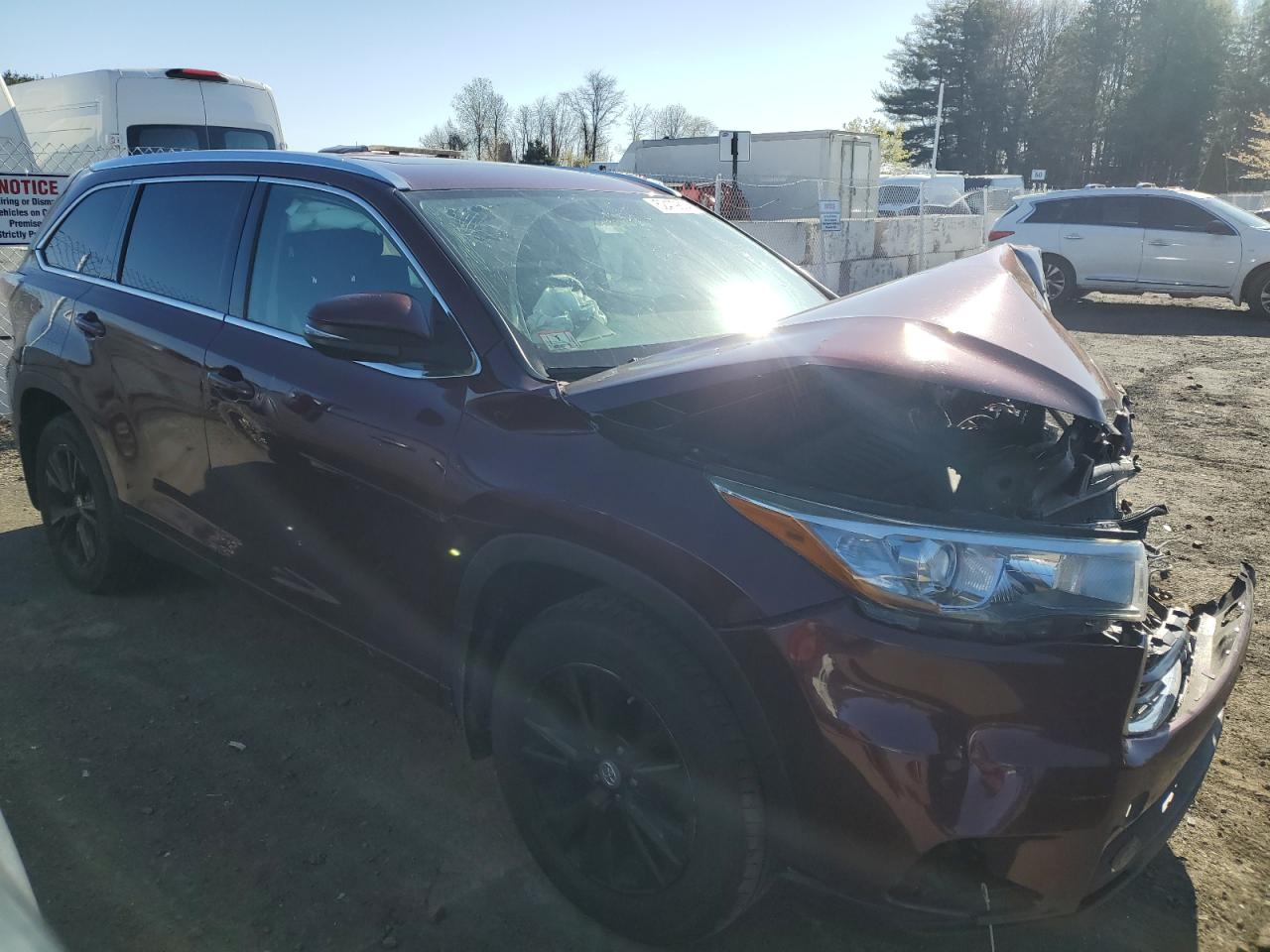 2015 Toyota Highlander Xle vin: 5TDJKRFH5FS176645