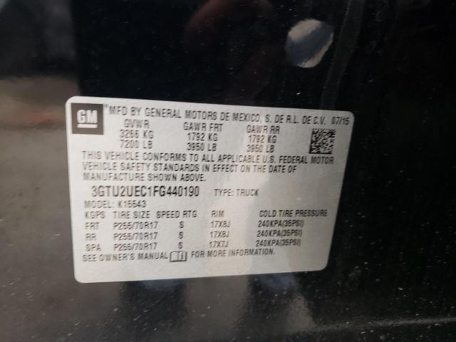 Lot #2494394848 2015 GMC SIERRA K15 salvage car