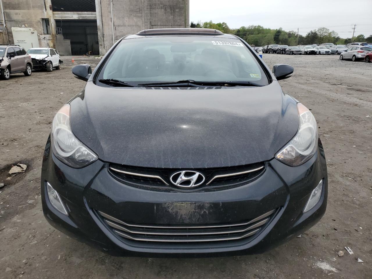 KMHDH4AE9CU353731 2012 Hyundai Elantra Gls