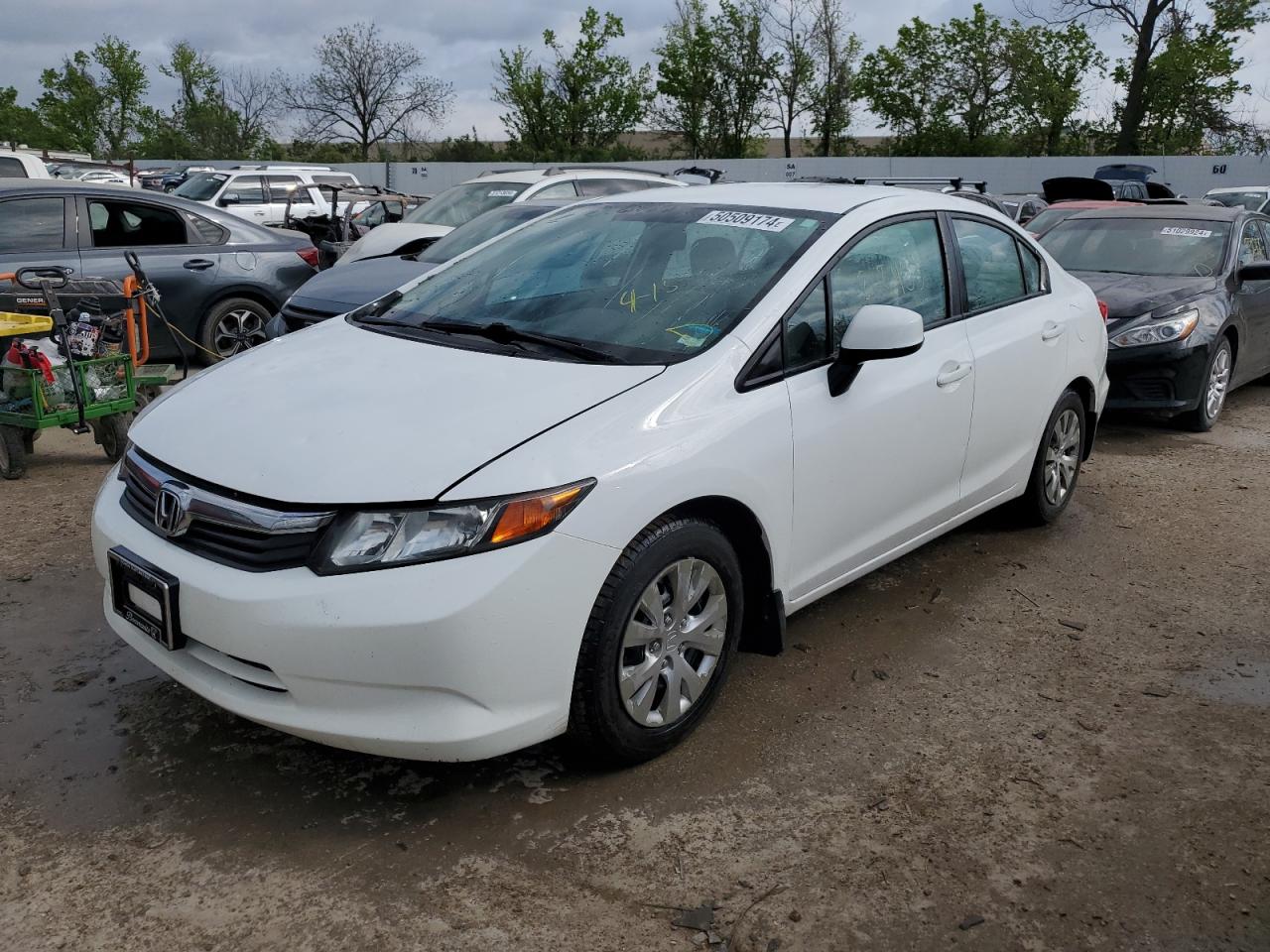 19XFB2F51CE100669 2012 Honda Civic Lx