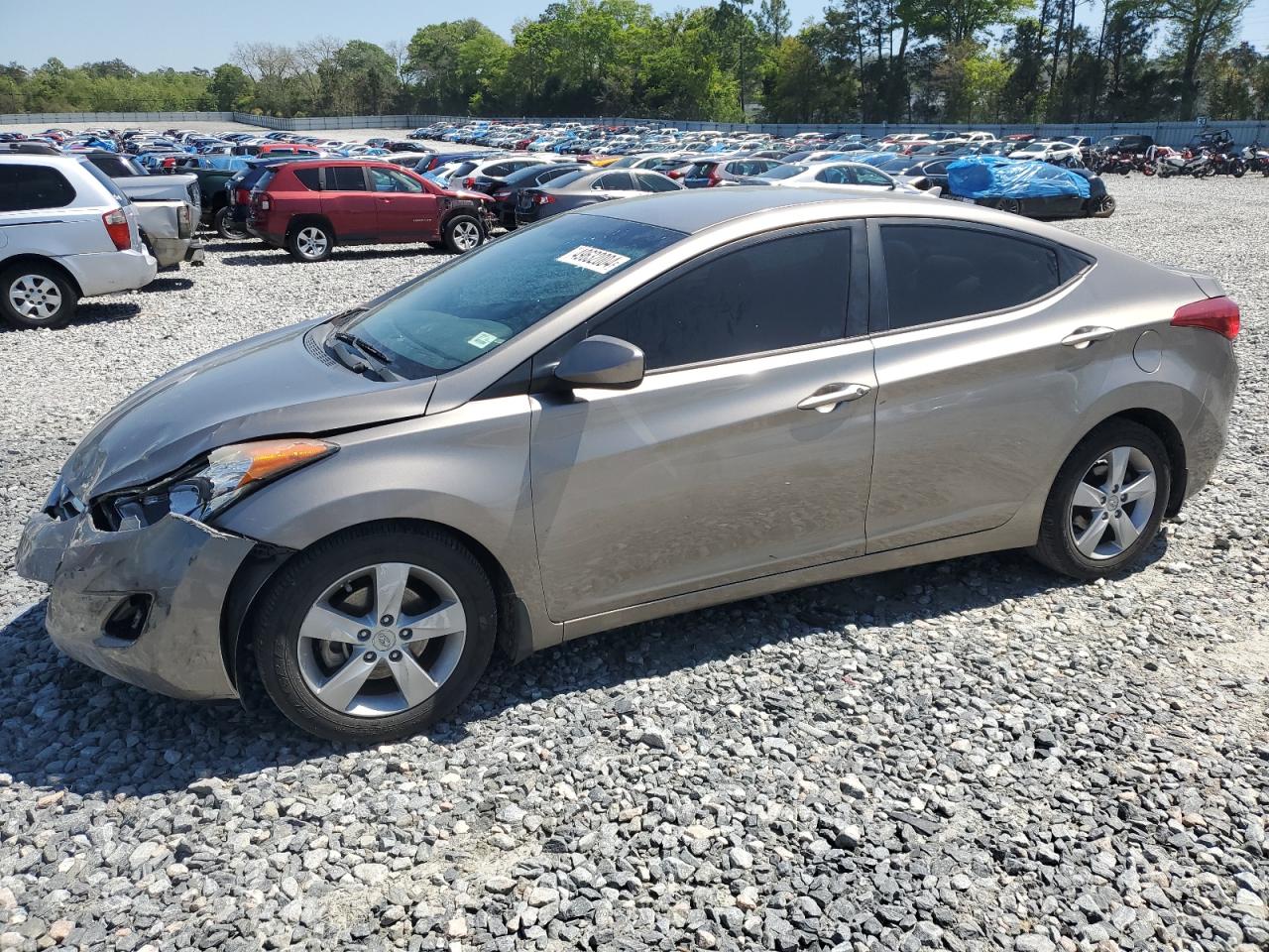 5NPDH4AEXDH391436 2013 Hyundai Elantra Gls