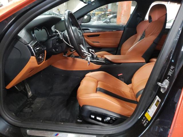  BMW M5 2018 Оранжевый