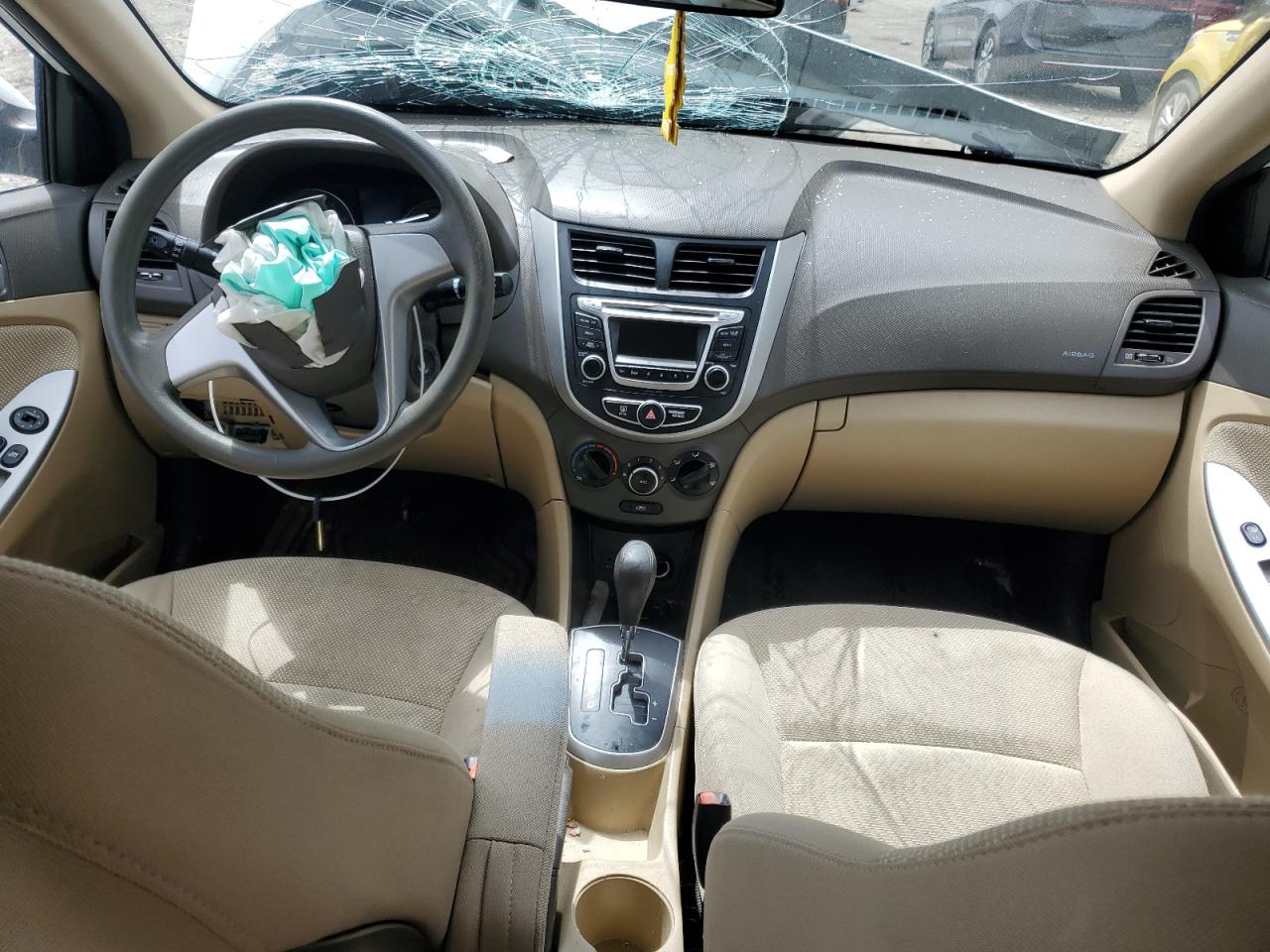 KMHCT4AE3EU619886 2014 Hyundai Accent Gls