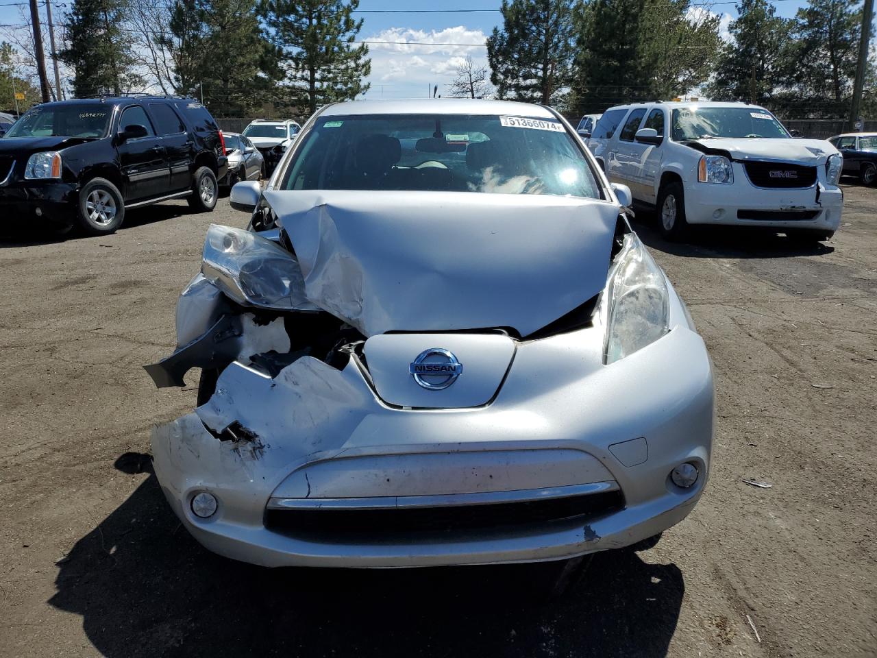 1N4AZ0CP8DC424605 2013 Nissan Leaf S