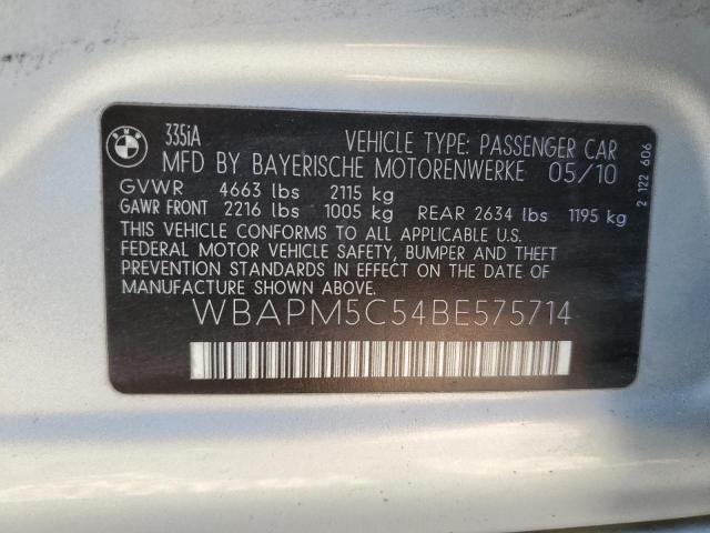 Lot #2487342755 2011 BMW 335 I salvage car