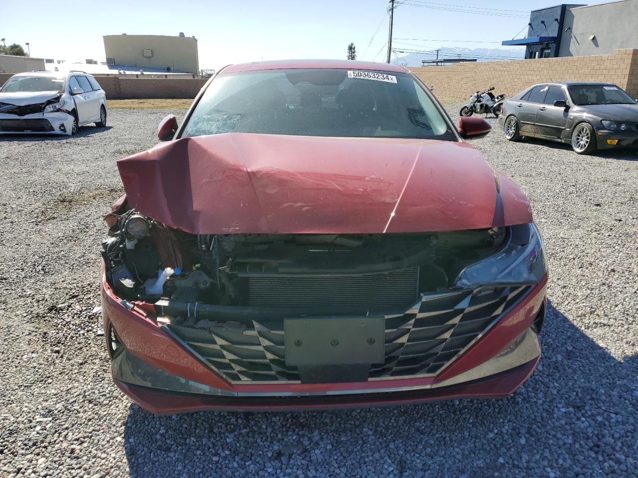 2022 Hyundai Elantra Sel vin: KMHLN4AG7NU330991