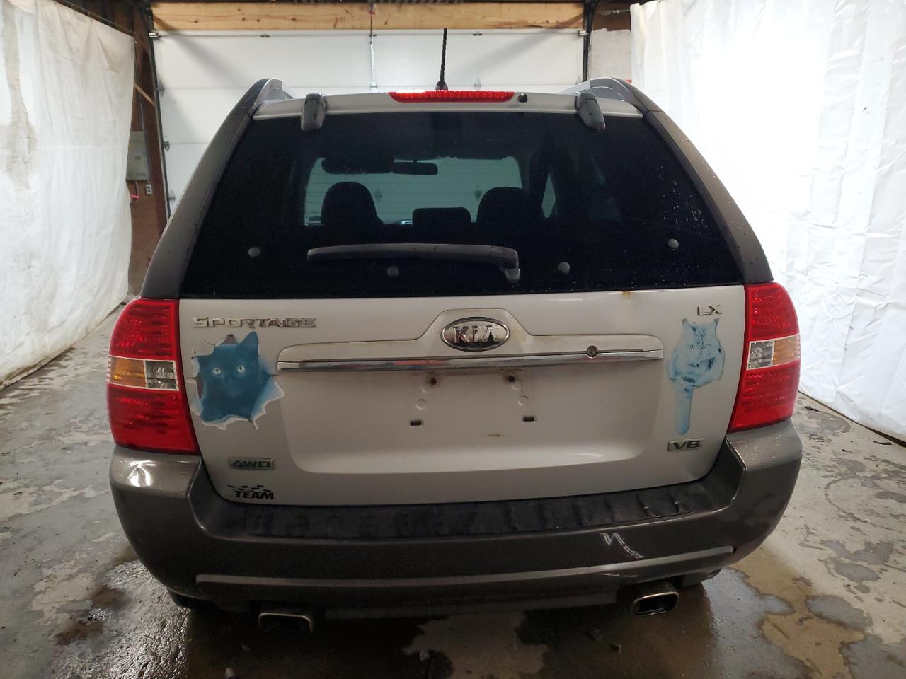 KNDJE723387542850 2008 Kia Sportage Ex