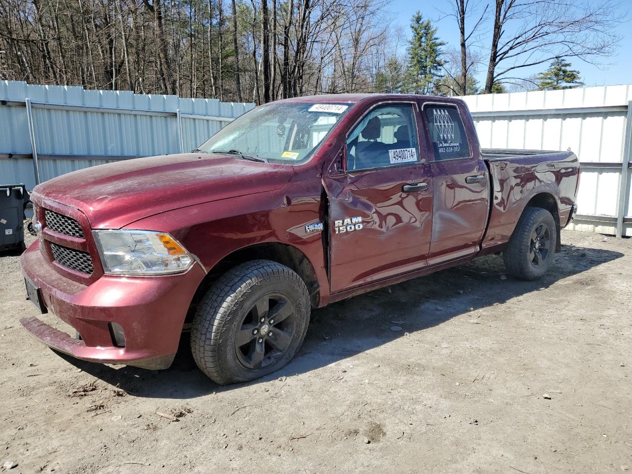 1C6RR7FT8JS302950 2018 Ram 1500 St