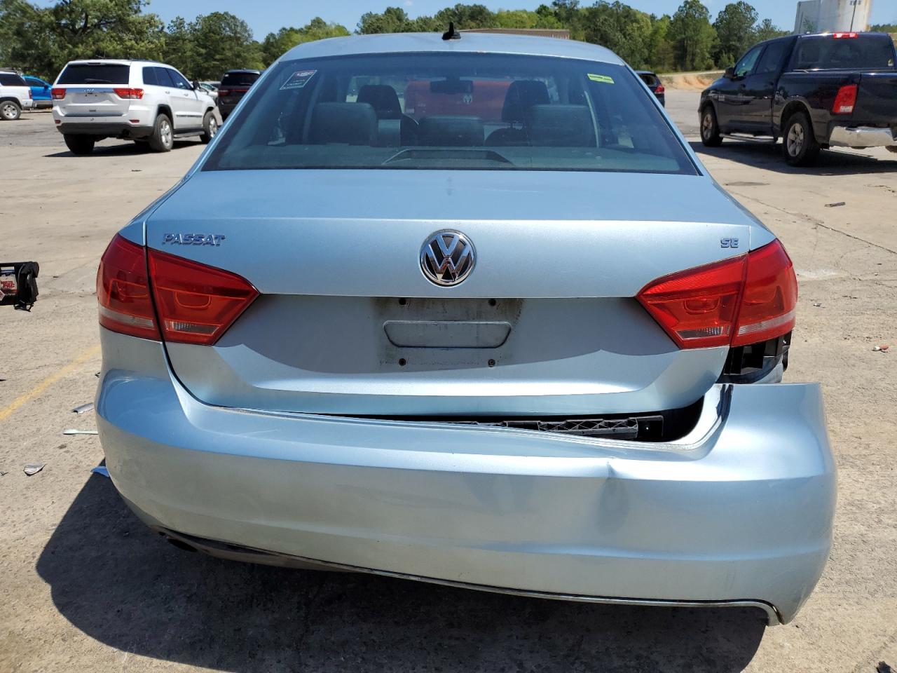 1VWBP7A36DC128492 2013 Volkswagen Passat Se