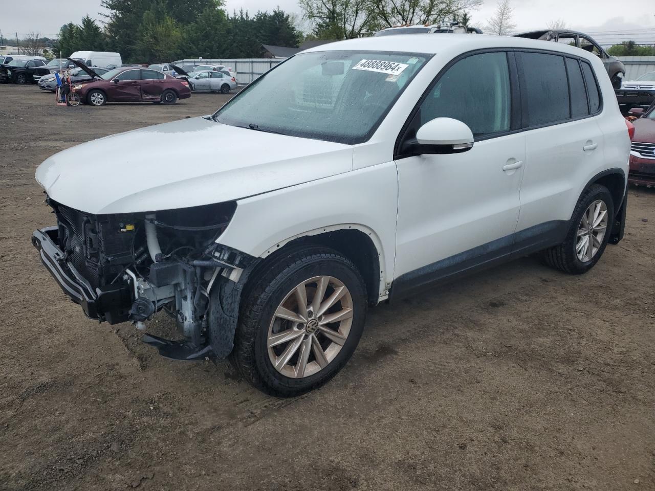 WVGAV3AX4EW590738 2014 Volkswagen Tiguan S