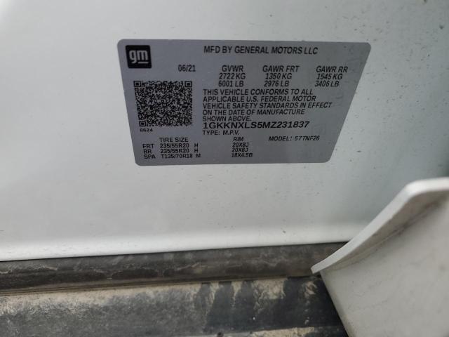 2021 GMC Acadia Denali VIN: 1GKKNXLS5MZ231837 Lot: 50046344