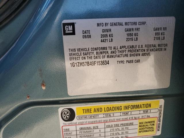 2009 Chevrolet Malibu 1Lt VIN: 1G1ZH57B49F153634 Lot: 52014024