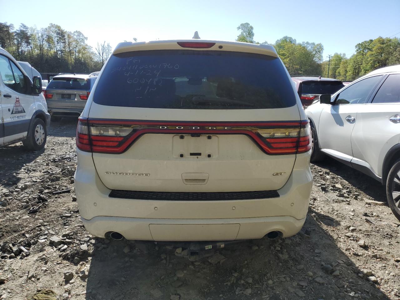 1C4RDHDG2HC600482 2017 Dodge Durango Gt