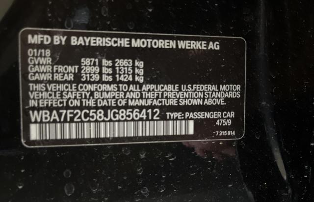 Lot #2494329881 2018 BMW ALPINA B7 salvage car
