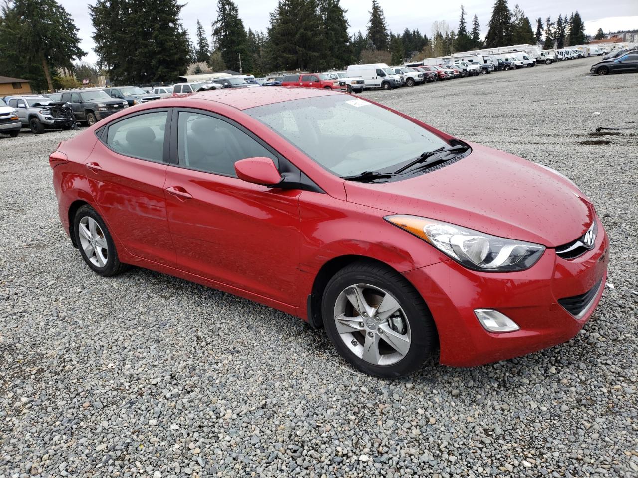 KMHDH4AE6DU947677 2013 Hyundai Elantra Gls