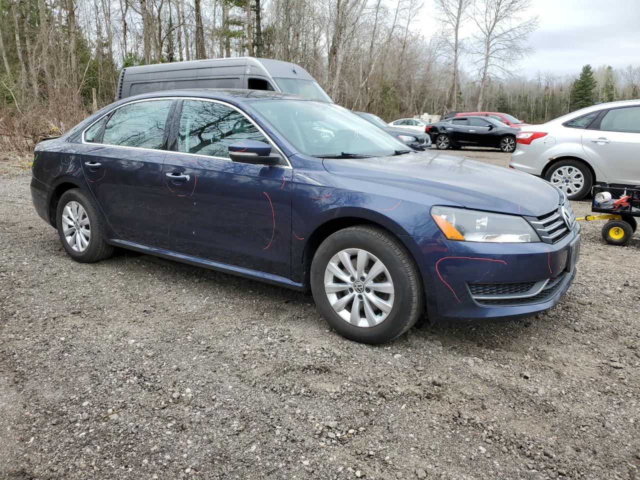 1VWAS7A33FC074811 2015 Volkswagen Passat S