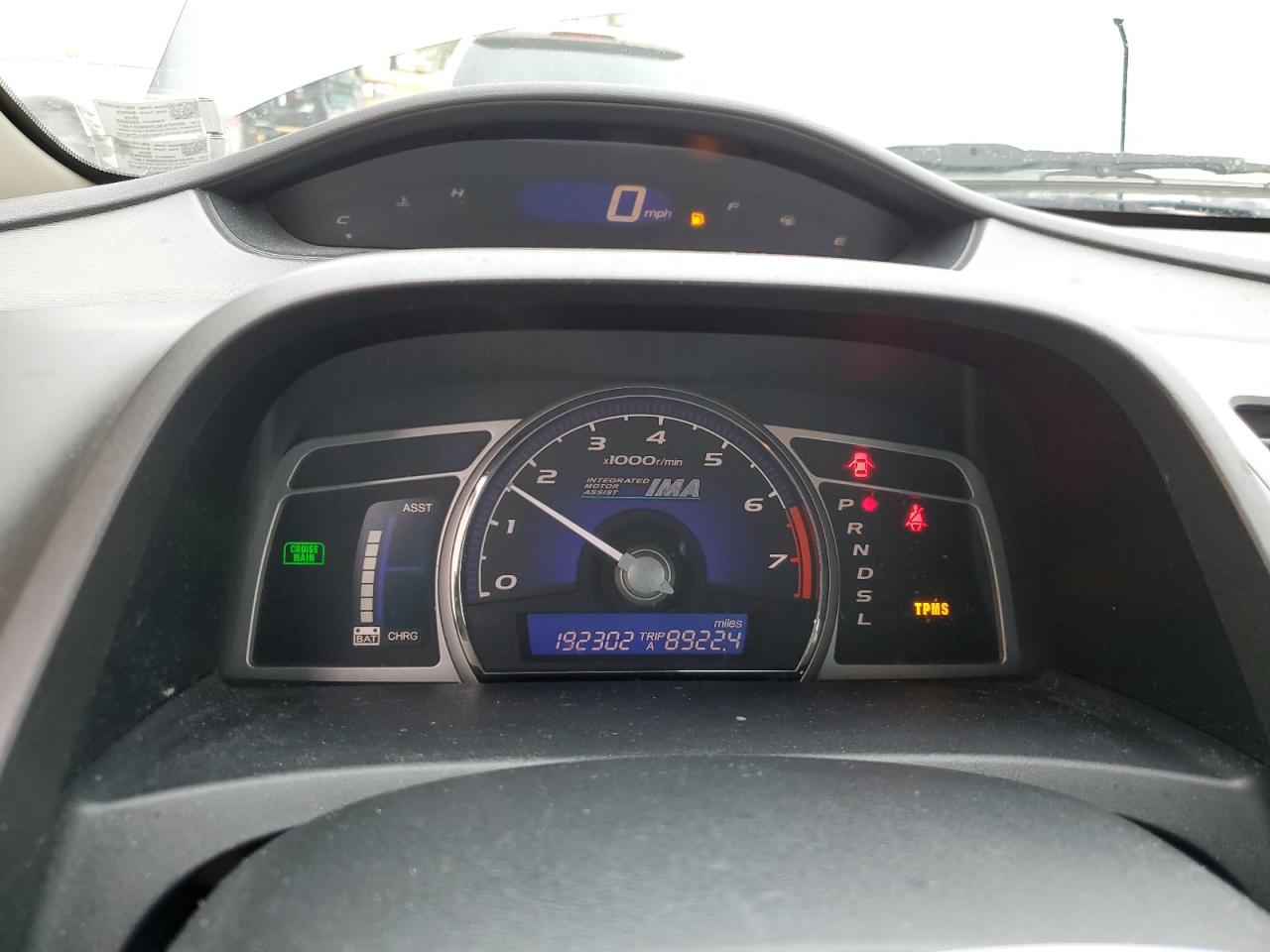 JHMFA36299S001407 2009 Honda Civic Hybrid