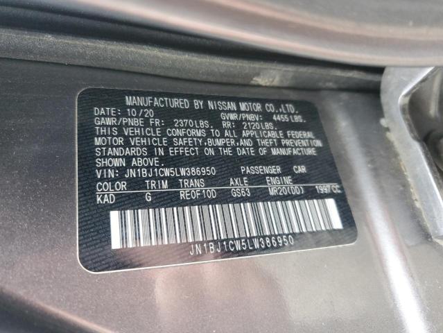 2020 NISSAN ROGUE SPOR - JN1BJ1CW5LW386950