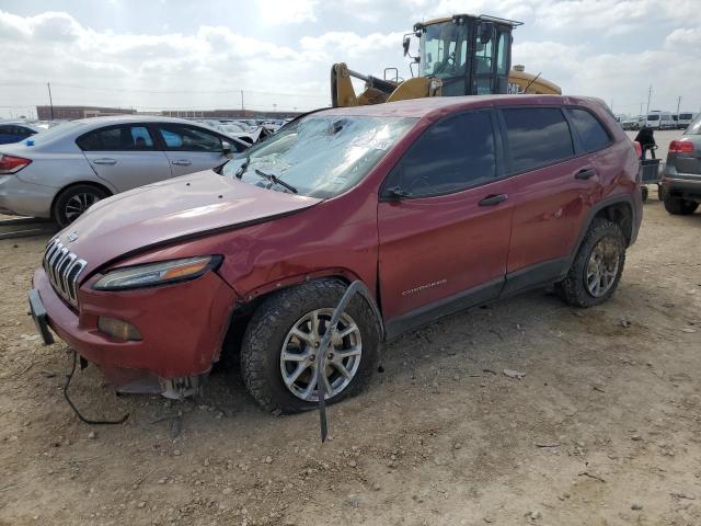 Lot #2536092001 2014 JEEP CHEROKEE S salvage car