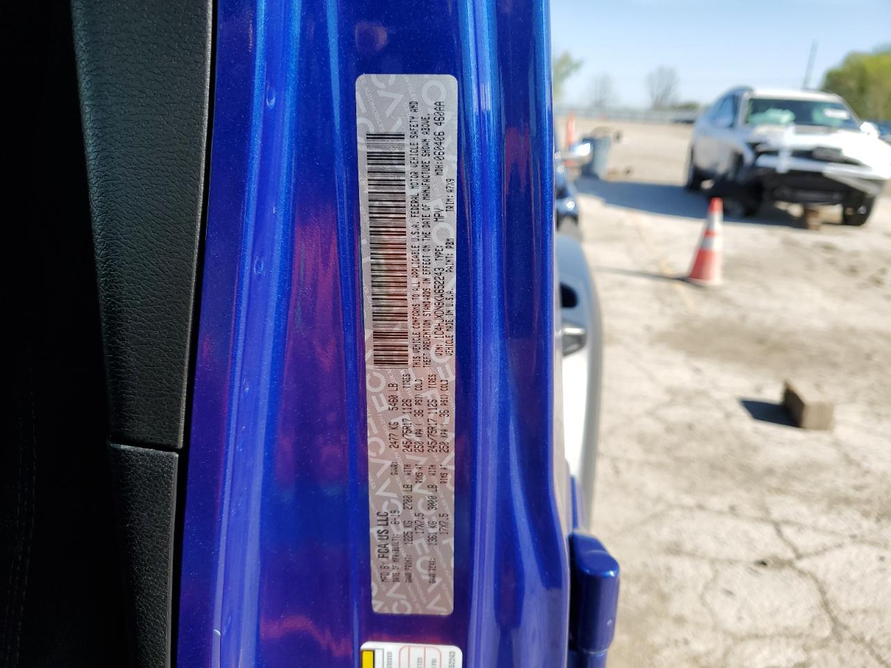 1C4HJXDN9KW652243 2019 Jeep Wrangler Unlimited Sport