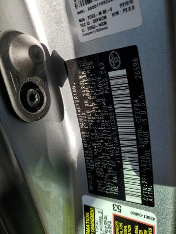 2020 Toyota Camry Trd VIN: 4T1KZ1AK1LU038916 Lot: 50559984