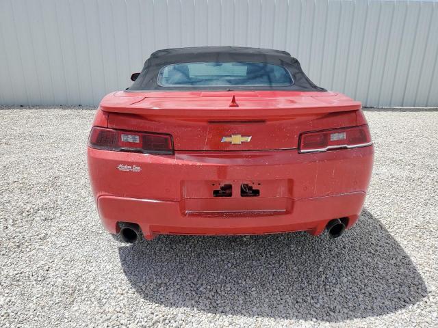 2015 Chevrolet Camaro Lt VIN: 2G1FD3D30F9261835 Lot: 52402764