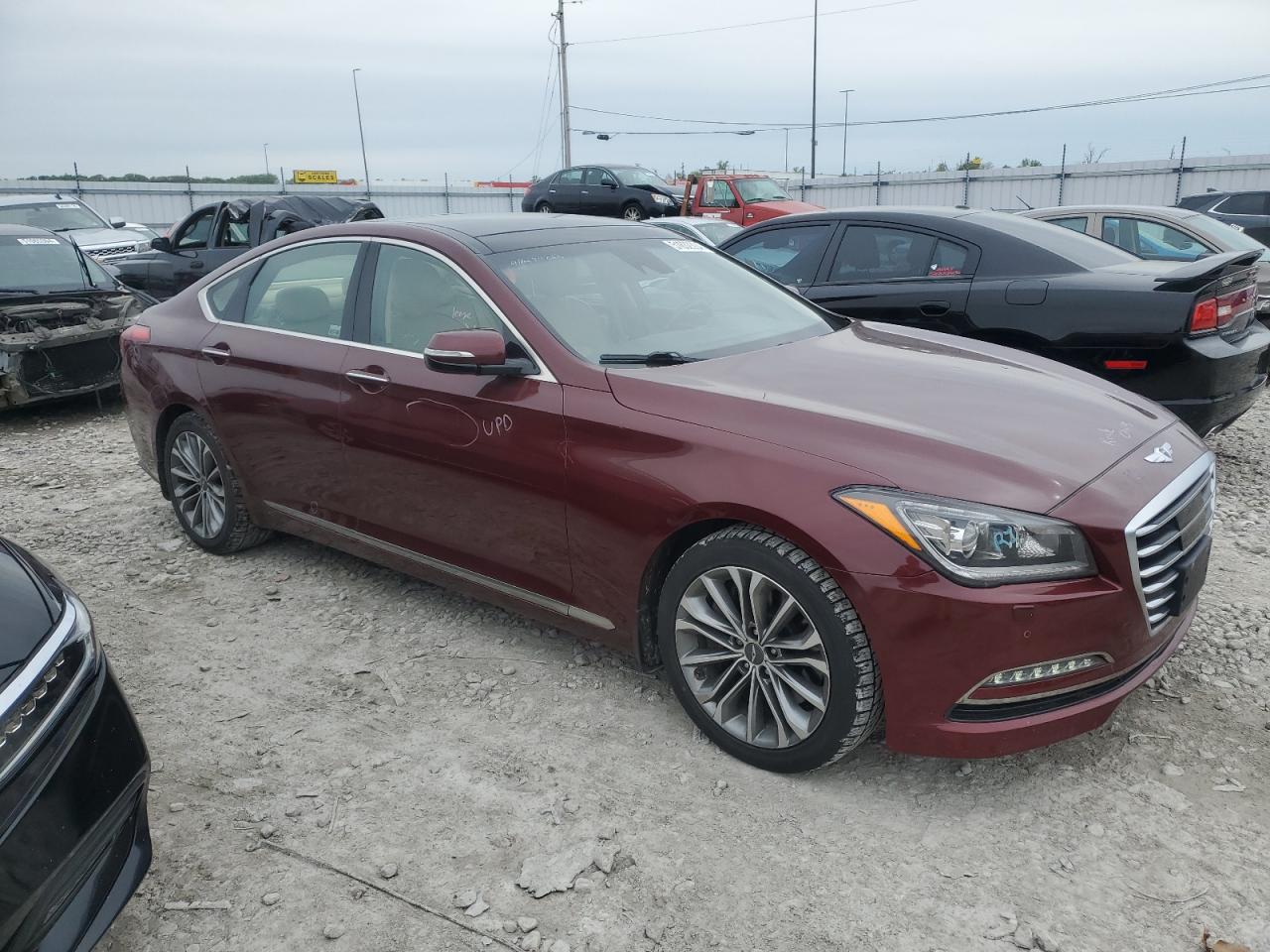 KMHGN4JE7FU045306 2015 Hyundai Genesis 3.8L