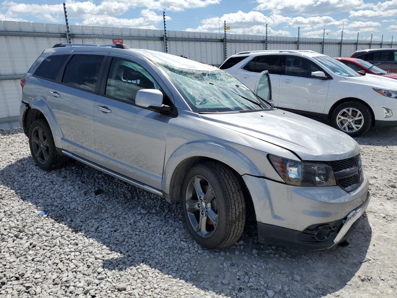 3C4PDCGG4JT378219 2018 Dodge Journey Crossroad