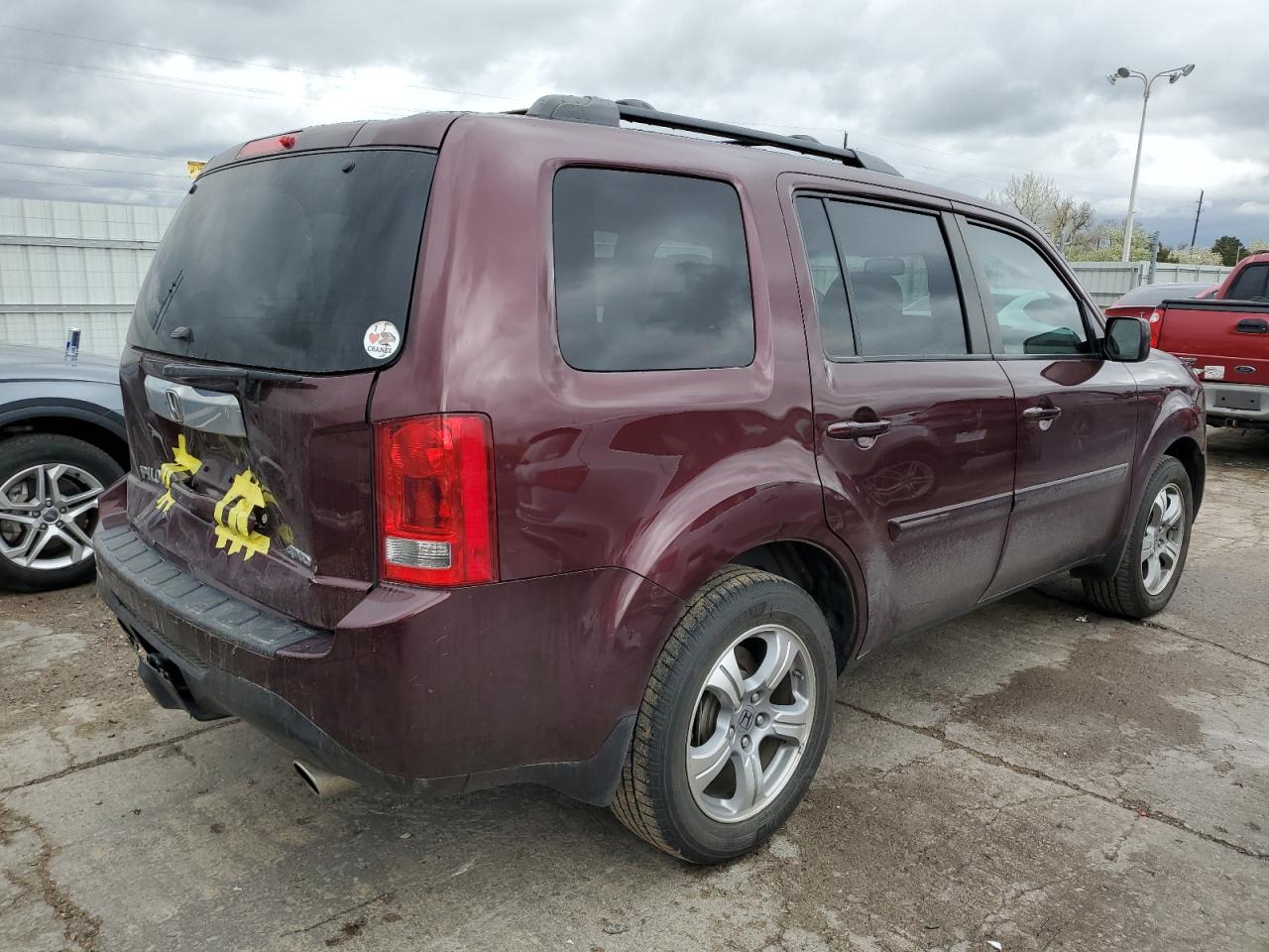 5FNYF4H50EB020802 2014 Honda Pilot Exl