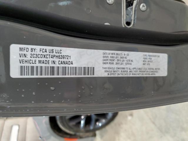 2023 DODGE CHARGER R/ - 2C3CDXCT4PH639721