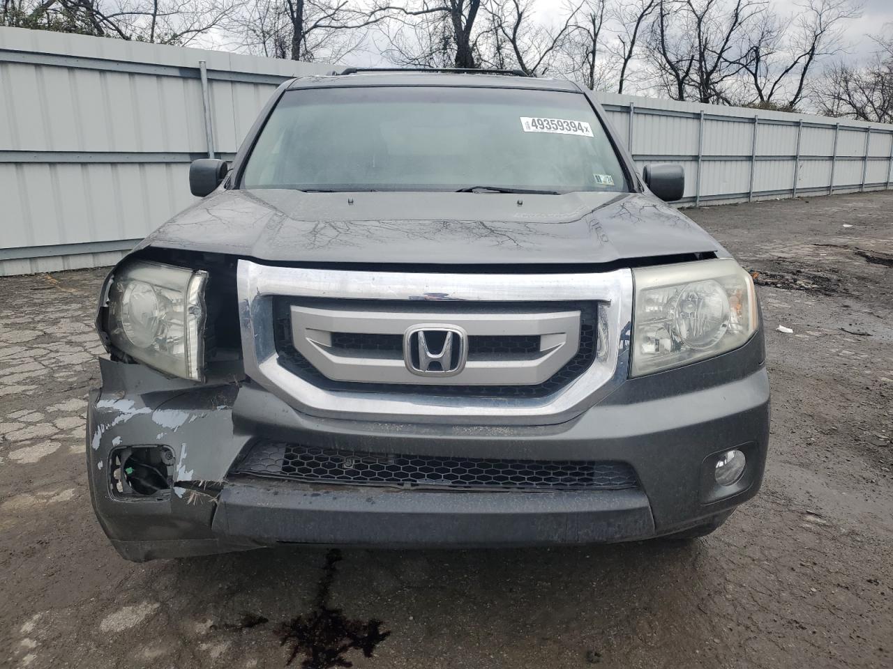 5FNYF48519B038957 2009 Honda Pilot Exl