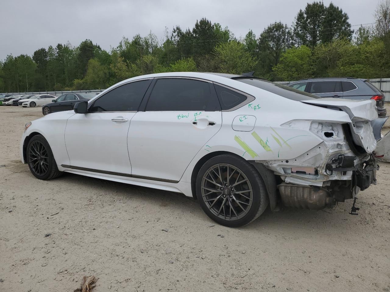 KMHGN4JB0JU241182 2018 Genesis G80 Sport