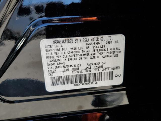 2017 INFINITI Q50 PREMIU - JN1EV7APXHM734129