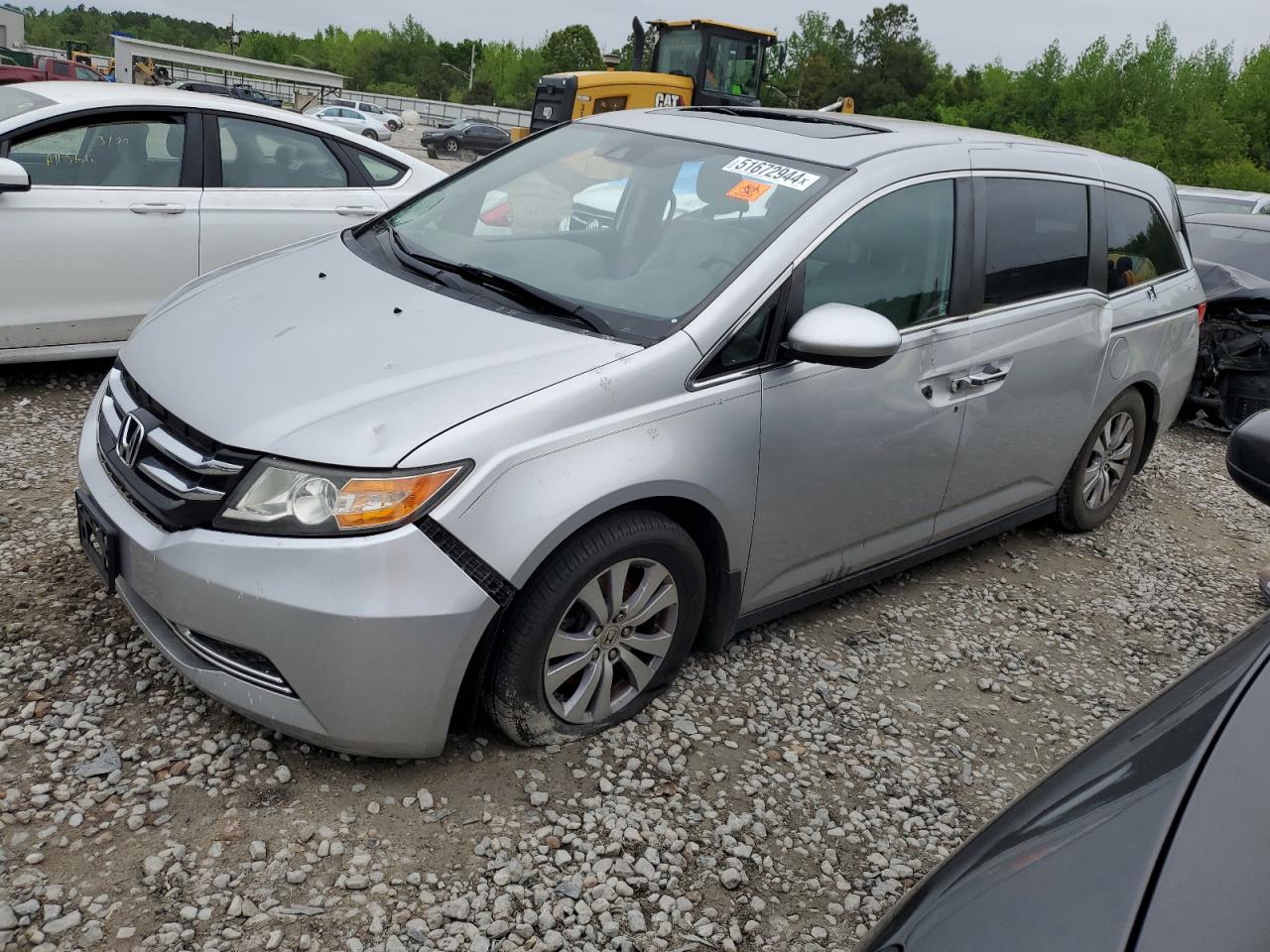 5FNRL5H68EB106774 2014 Honda Odyssey Exl