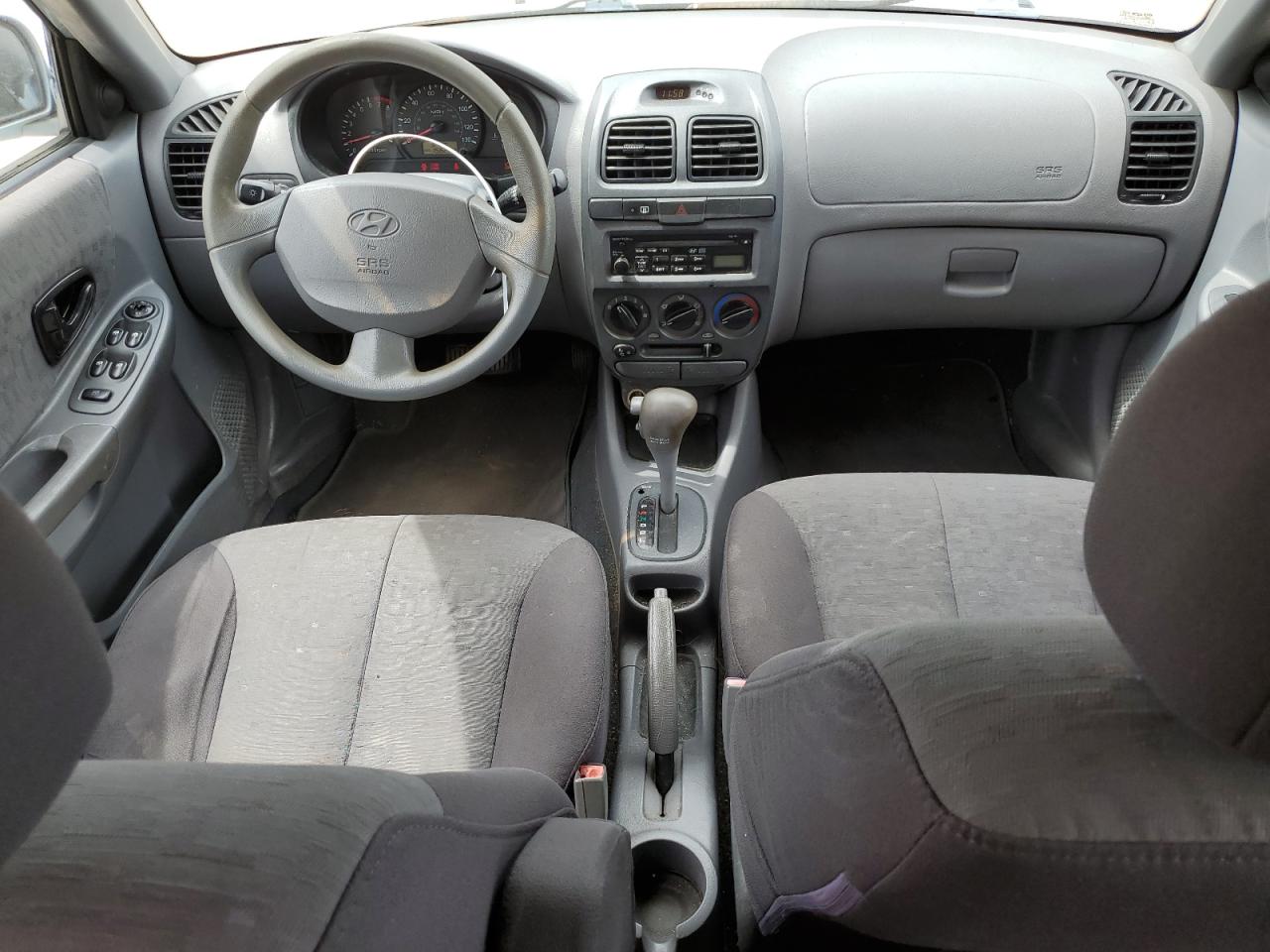 KMHCG45C55U654166 2005 Hyundai Accent Gl