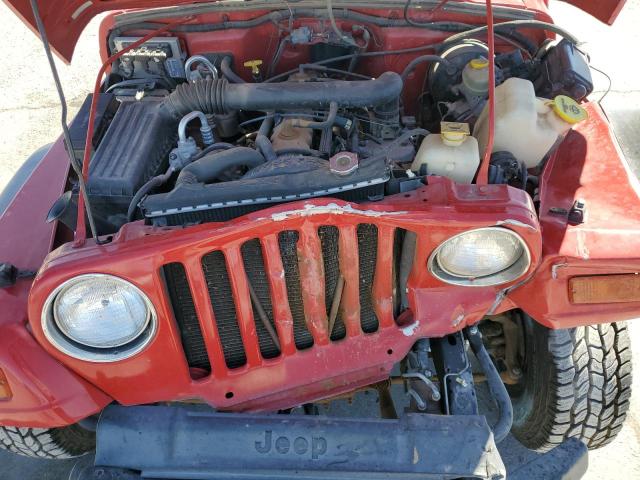 1999 Jeep Wrangler / Tj Sport VIN: 1J4FY19S3XP464103 Lot: 51309524