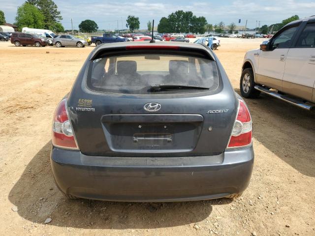 2010 Hyundai Accent Blue VIN: KMHCM3AC6AU165231 Lot: 52196164