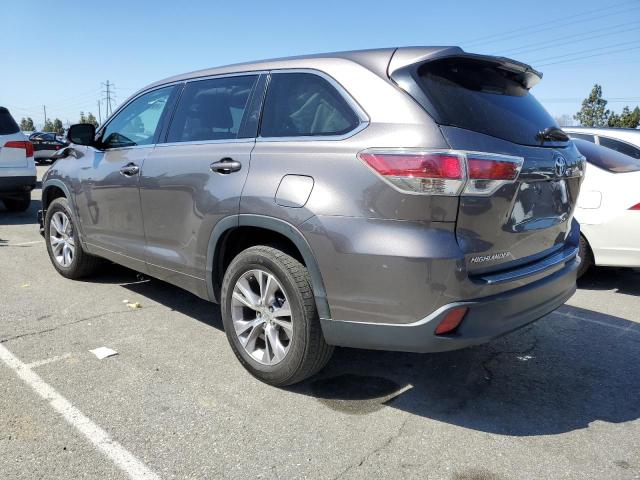 VIN 5TDZKRFH7FS085895 2015 Toyota Highlander, LE no.2