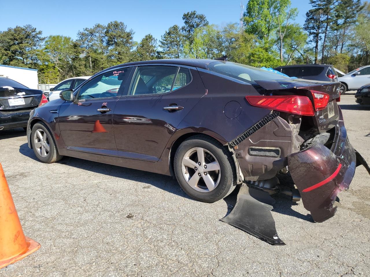 5XXGM4A72FG359122 2015 Kia Optima Lx