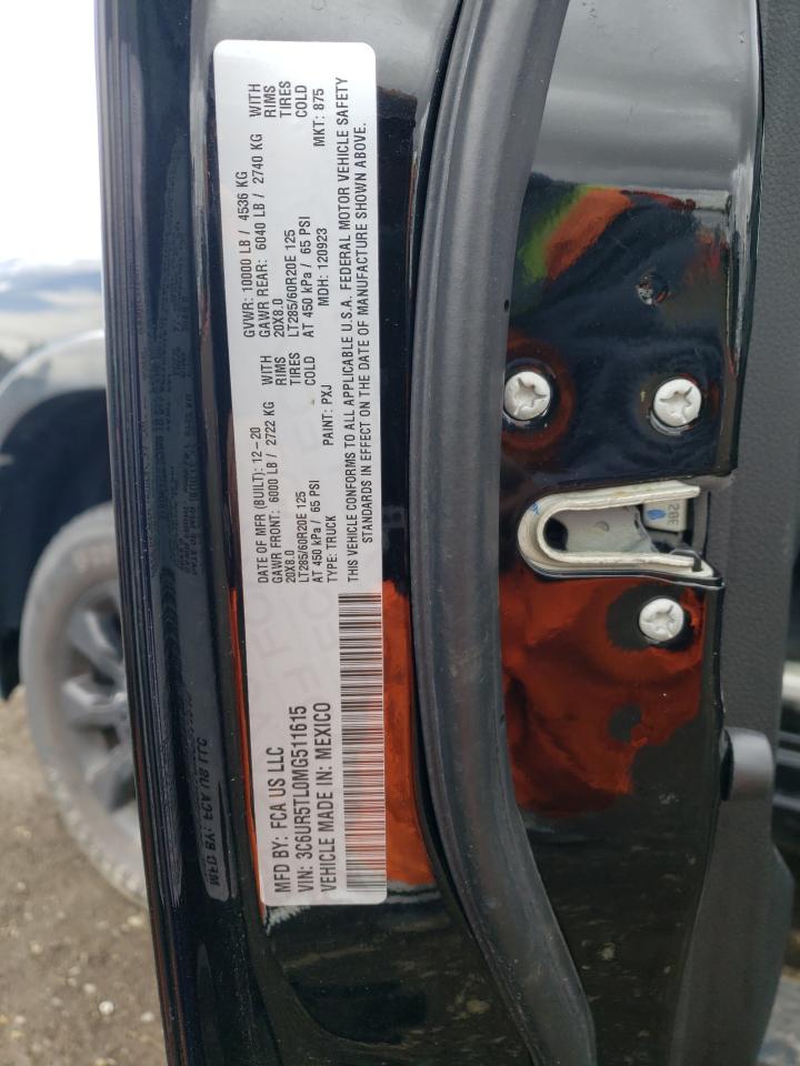 3C6UR5TL0MG511615 2021 Ram 2500 Limited