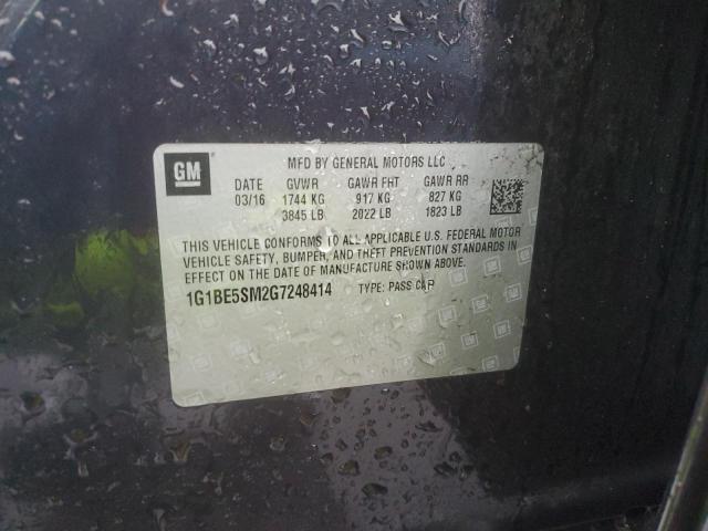 2016 Chevrolet Cruze Lt VIN: 1G1BE5SM2G7248414 Lot: 47784234