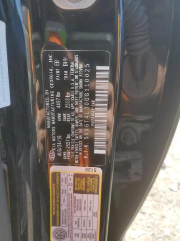 2016 Kia Optima Lx VIN: 5XXGT4L30GG110025 Lot: 52530344