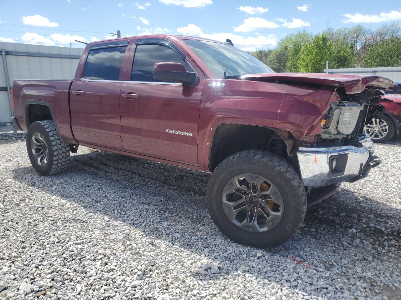 2015 GMC Sierra K1500 Sle vin: 3GTU2UECXFG109284