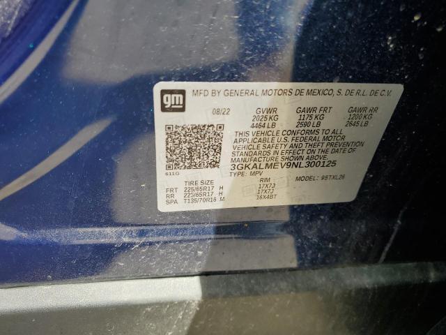 2022 GMC Terrain Sle VIN: 3GKALMEV9NL300125 Lot: 51125374