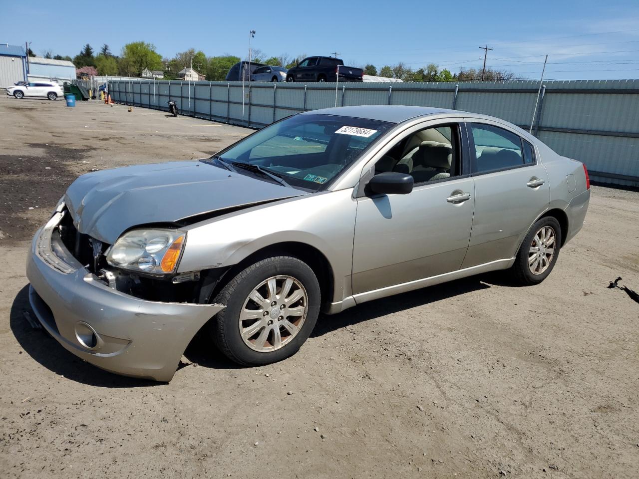 4A3AB36F28E021942 2008 Mitsubishi Galant Es