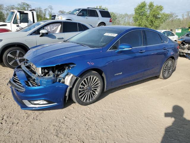 VIN 3FA6P0RU9JR221874 2018 Ford Fusion, Titanium/Pl... no.1