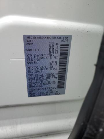 2023 INFINITI QX60 AUTOG 5N1DL1HU3PC372572